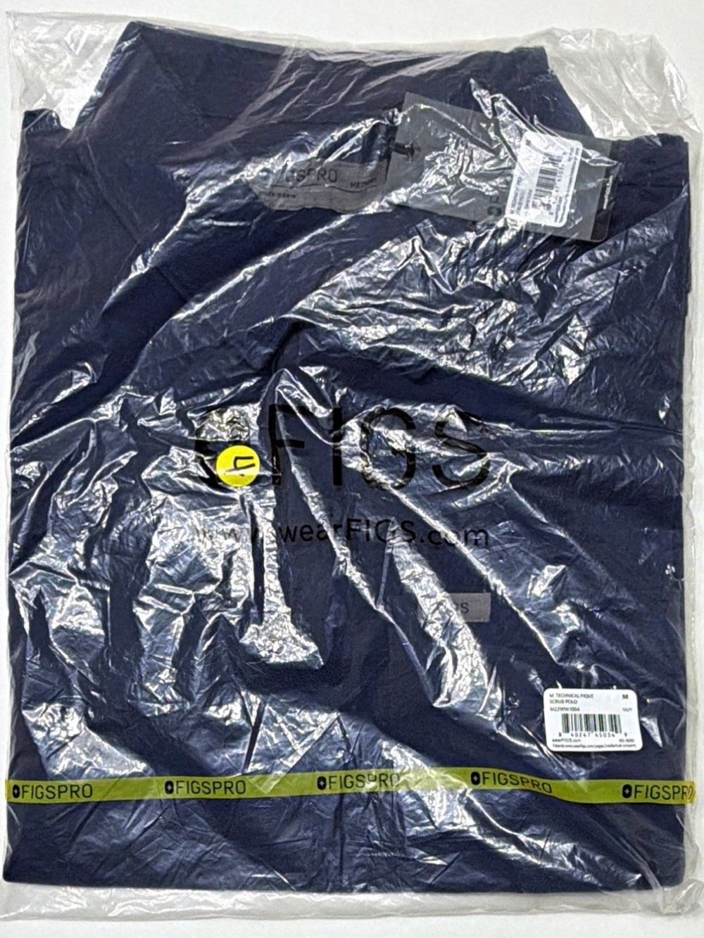 Figs Pro Short Sleeve Medical Shirt - Navy Blue